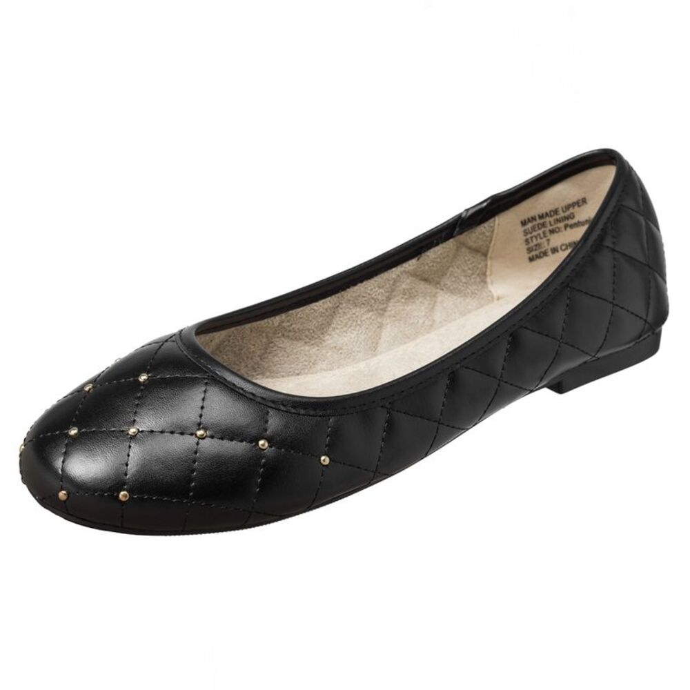 Alpine Swiss Pentunia Womens Ballet Flats Ballerina Slippers Round Slip On Shoes